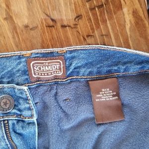 Mens Jean's fleeced lines 38x32